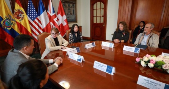 9 ONGs extranjeras comenzarán a trabajar en Ecuador / Foto: cortesía de la Cancillería