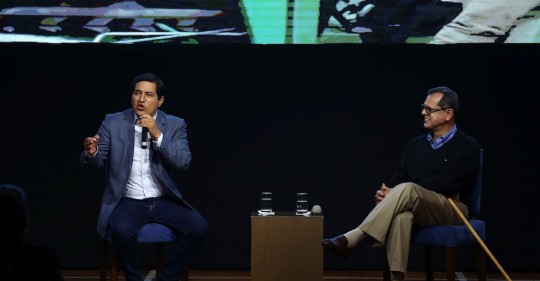Andrés Arauz se impone en las elecciones pero habrá segunda vuelta / Foto EFE