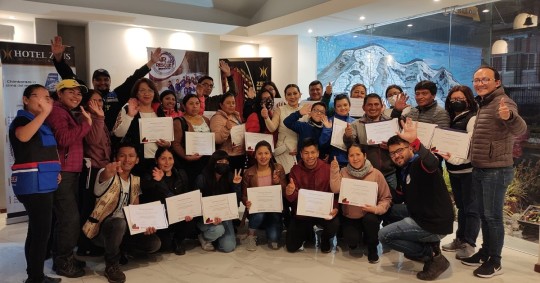 Estas capacitaciones con la modalidad de “aprender haciendo” superaron las expectativas en cuanto a la participación de miembros del sector / Foto: cortesía ministerio de Turismo