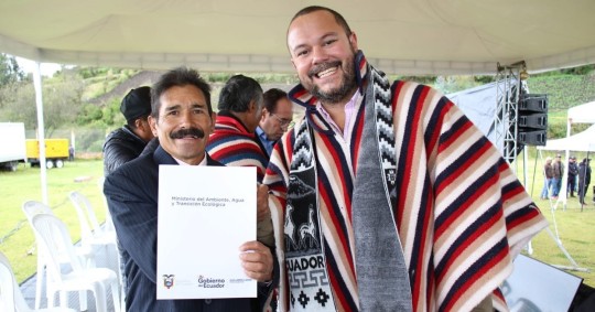 El área hídrica abarca una extensión de 174,51 hectáreas y es el hogar de una fuente natural esencial para el abastecimiento de agua para consumo humano/ Foto: cortesía MAATE