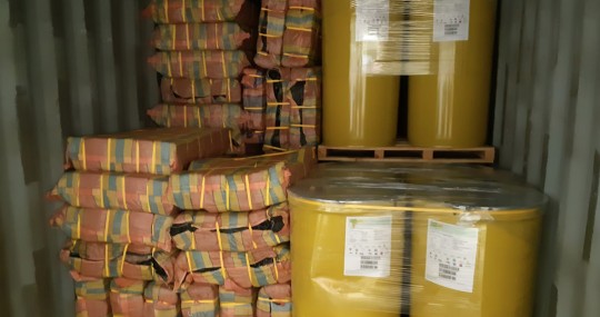 3 toneladas de cocaína en puré plátano de Ecuador fueron interceptadas en Róterdam / Foto: cortesía Openbaar Ministerie