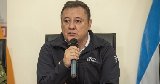 El ministro ecuatoriano del Interior, Juan Zapata, aseguró que en 2022 incautaron en el país un total de 202 toneladas de droga / Foto: EFE