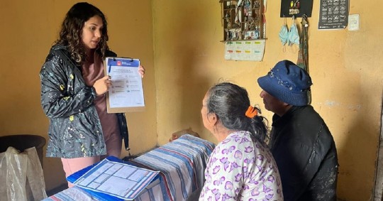 El propósito es fortalecer la cultura en gestión de riesgos en las familias/ Foto: cortesía MIES