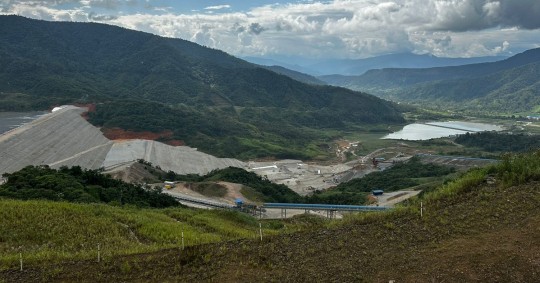 Ecuacorriente ya trabaja en la segunda etapa del proyecto minero / Foto: cortesía