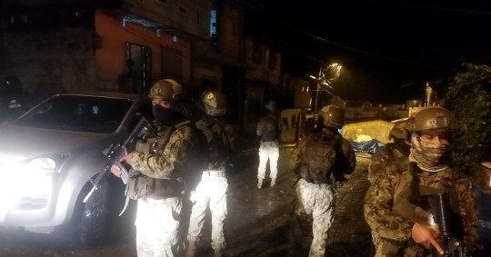 El detenido, que responde al pseudónimo de Elbi, fue arrestado durante una serie de allanamientos ejecutados por los militares/ Foto: Cortesía Fuerzas Armadas