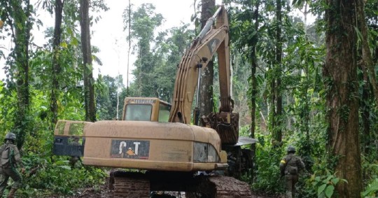 Hasta el final del año se espera intervenir en las provincias de Napo, Orellana, Esmeraldas, Zamora Chinchipe, Azuay, Sucumbíos, Imbabura, Loja y Morona Santiago / Foto: cortesía FFAA
