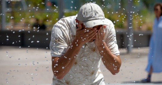 La temperatura media global el día 7 de julio fue de 17,25 grados Celsius, 0,3 grados por encima del récord anterior de 16,94 grados del 16 de agosto de 2016 / Foto: EFE
