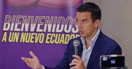 En el tema seguridad dijo que es vital para el país “reforzar la frontera” y los puertos con presencia militar, pues por ahí “sale la droga y entra el contrabando"/ Foto: cortesía