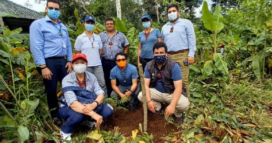 Sucumbíos recibe proyectos hídricos y forestales / Foto: cortesía Ministerio de Ambiente