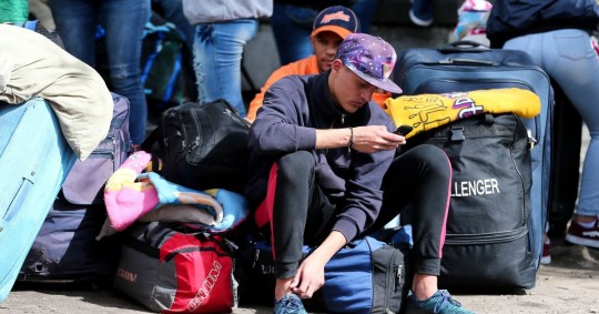 "No hay ningún programa a nivel internacional que se comprometa con sus migrantes" como el Plan Vuelta a la Patria, según lo cita la Cancillería  venezolana/ Foto: EFE