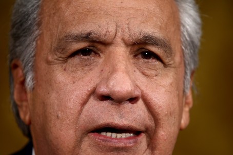Lenín Moreno expresa su preocupación por el conflicto electoral / Foto EFE