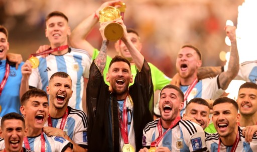 Argentina dominó el primer tiempo y gran parte del segundo con una gran exhibición de fútbol de la mano de Lionel Messi y secundado por Ángel Di María / Foto: EFE