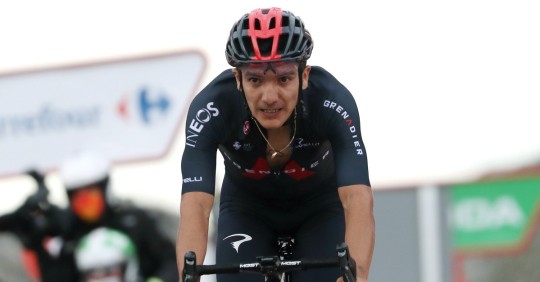 Ecuador se rinde ante Richard Carapaz, segundo en La Vuelta a España / Foto: EFE
