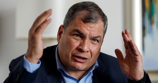 El CNE aprobó cambio de nombre del movimiento político del expresidente Correa / Foto: EFE