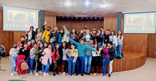 Estudiantes de la Universidad Estatal Amazónica podrán participar en voluntariado / Foto cortesía MIES