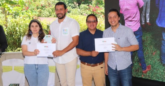 La clausura del tercer periodo se llevó a cabo en Cotundo, provincia de Napo/Foto: cortesía MAATE
