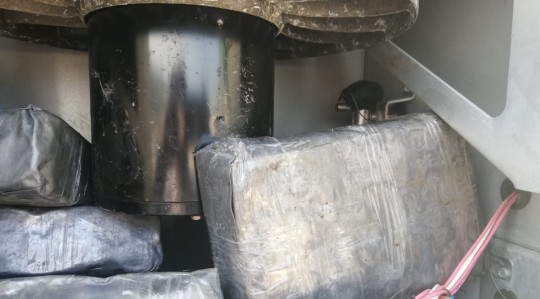 Se trata de la mayor incautación de estupefacientes realizada en el puerto de Catania, agregó la Guardia de Finanza / Foto: cortesía