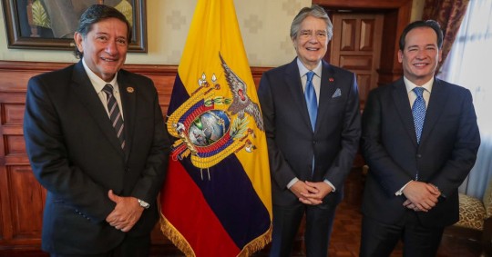 Es el primer cambio en el gabinete luego de que se decretara la disolución de la Asamblea Nacional/ Foto: cortesía Guillermo Lasso