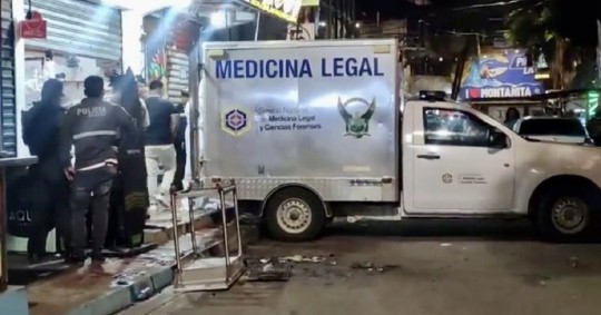"El atentando, al parecer, estaba dirigido contra alias 'Morro', quien consta entre los fallecidos" / Foto: Cortesía Fiscalía