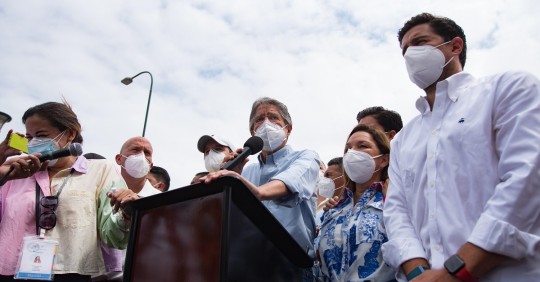 Unidad, economía y salud, los retos que esperan a Guillermo Lasso / Foto: EFE