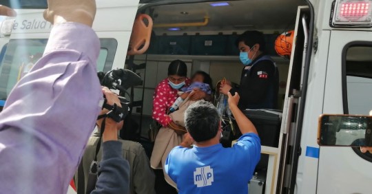300 unidades de salud fueron afectadas por cierres viales / Foto: cortesía ministerio de Salud