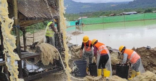 Minería, un desafío para la mujer ecuatoriana/ Foto: IIGE