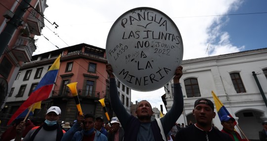 Indígenas aceptaron reunirse con Gobierno tras 15 días de protestas / Foto: EFE