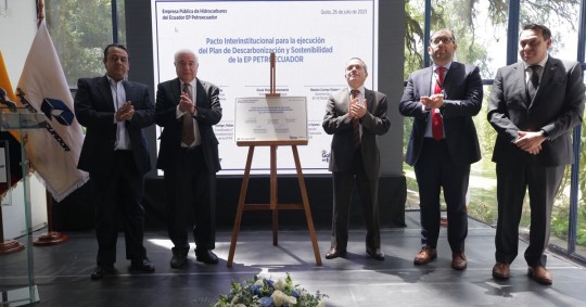 Este plan también permitirá al país iniciar estudios para "diversificar el modelo de negocio en materia hidrocarburífera" / Foto: cortesía Petroecuador
