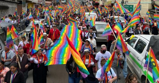 Noticias del Ecuador Medios Nacionales - 9 de Febrero de 2023 / Foto: cortesía Conaie