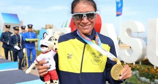 El atletismo fue la delegación que más preseas entregó al país en los Juegos Suramericanos / Foto: cortesía Comité Olimpíco Ecuatoriano 