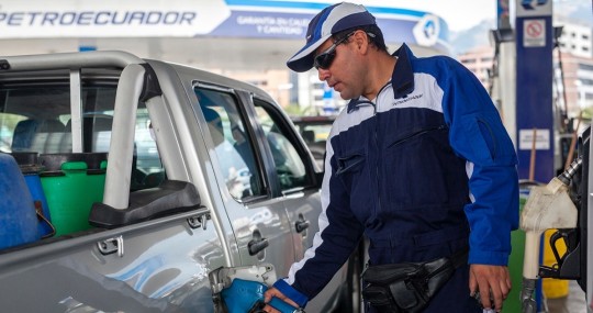 El gobierno ha gastado 68 % más en importación de combustibles en 2022 / Foto: cortesía Petroecuador