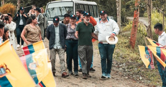 Se trasladaron al sitio donde, hace 5.500 años, inició la domesticación del cacao / Foto: cortesía Ministerio de Turismo 