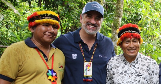Los shuar tendrán su primera área protegida comunitaria / Foto: cortesía ministerio de Ambiente