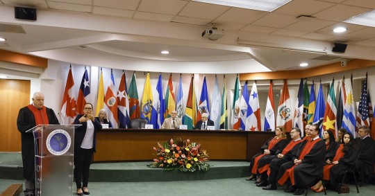En la sentencia, la CorteIDH determinó que Aguinaga fue destituido por el Congreso Nacional, órgano que actuó "fuera de sus competencias"/ Foto: Cortesía CorteIDH