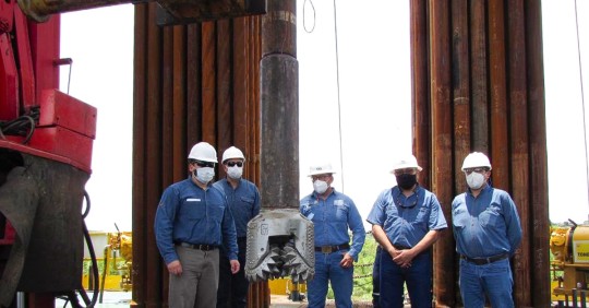 Consorcio chino CNPC inicia fase de perforación de pozo en campo Parahuacu / Cortesía de Petroecuador