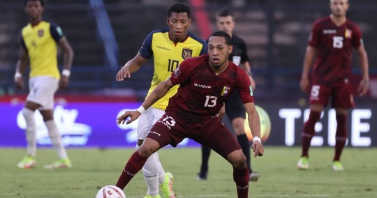 Ecuador cayó en Caracas en su peor partido de las eliminatorias / Foto: EFE