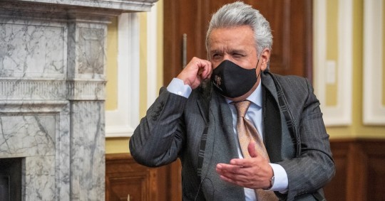 Lenín Moreno busca blindar alianza con multilaterales antes de dejar el poder  / Foto EFE