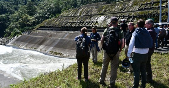 El objetivo es garantizar la operatividad de la central hidroeléctrica ubicada en Napo/ Foto: cortesía CELEC