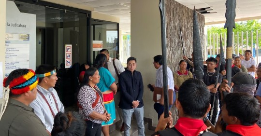 Mendúa "era uno de los rostros visibles de la resistencia en territorio de Dureno ante la conflictividad generada por presencia de las empresas petroleras" / Foto: cortesía Conaie