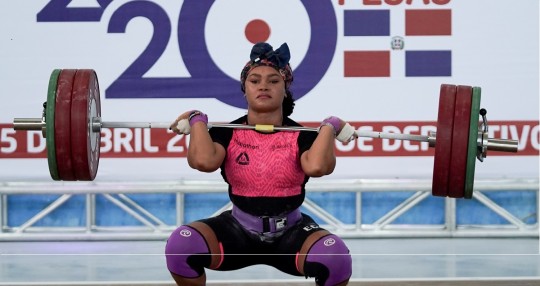 Pesistas ecuatorianas se preparan en España para los Juegos Olímpicos / foto EFE
