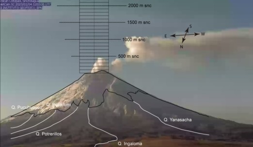    El Cotopaxi es el segundo pico más alto de Ecuador con sus 5.897 metros sobre el nivel del mar / Foto: cortesía IG