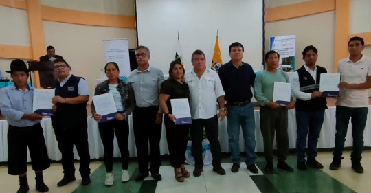 Se otorgó acuerdos ministeriales a dos asociaciones, Los Encuentros y Yantzaza/ Foto: cortesía MAG