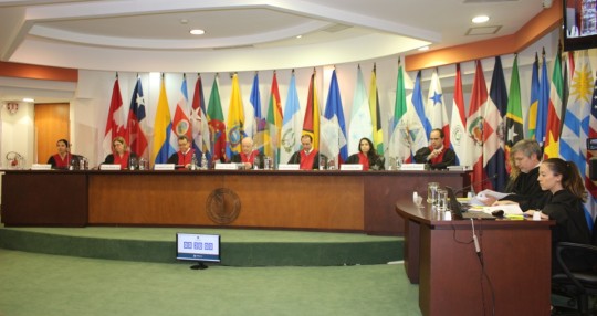 El presidente de la CorteIDH, Ricardo Pérez Manrique, notificó este viernes la sentencia a las partes / Foto: cortesía CorteIDH