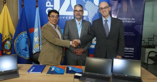 Estos equipos tecnológicos permitirán fortalecer la capacidad de gestión de riesgos y la respuesta en el contexto Covid-19 / Foto: cortesía ministerio de Salud