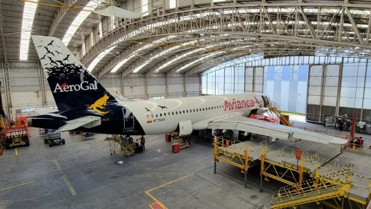 Avión de Avianca volará con imagen retro de Aerogal / Foto: Avianca