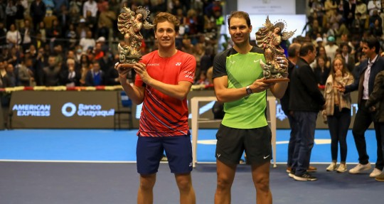 Ruud ofrecieron un espectáculo digno de los actuales número dos y tres del mundo, respectivamente, en el ránking de la ATP
