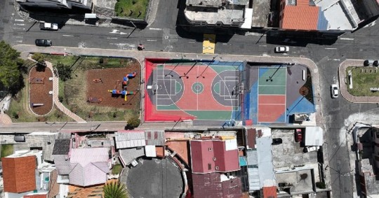 $ 700 mil se destinaron en la rehabilitación integral de 5 espacios públicos / Foto: cortesía Municipio de Quito 