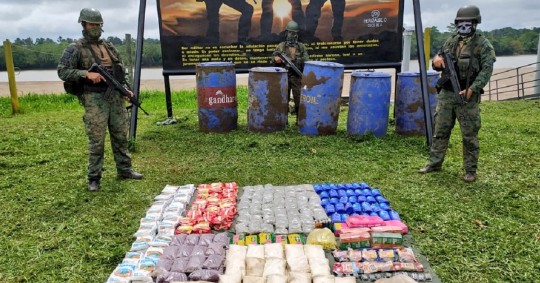 Cortesía del Ejército Ecuatoriano