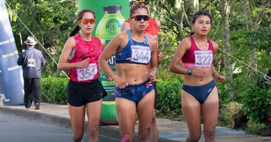 El campeonato nacional se llevó a cabo en Loja./ Foto: cortesía Comité Olímpico Ecuatoriano