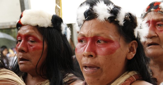 Su estrecha relación con la naturaleza hace que para ellos no exista una separación entre el mundo físico y el espiritual / Foto: cortesía ministerio de Ambiente
